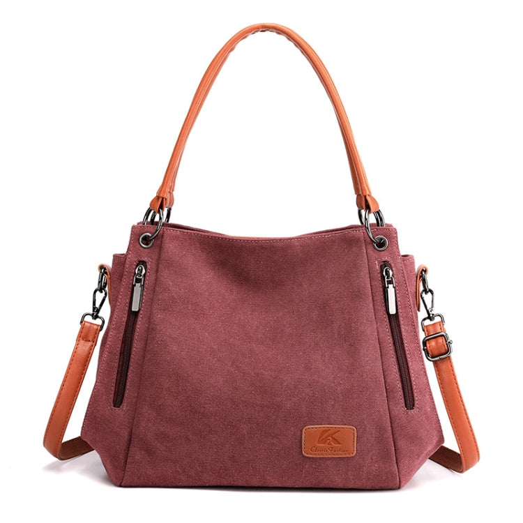 Borsa a tracolla in tela grande capacità da donna