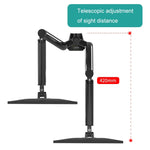 Staffa doppio schermo per monitor PC 17-32 pollici