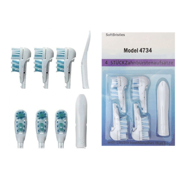 Testina di ricambio per spazzolino Oral B 4 pezzi