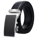 Cintura uomo in pelle con fibbia automatica 115 cm