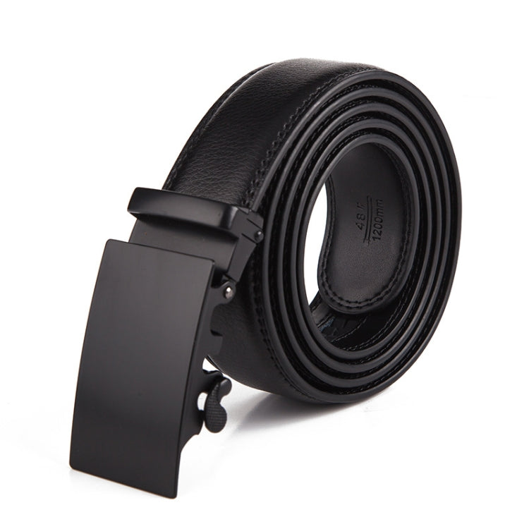Cintura uomo in pelle con fibbia automatica 120 cm