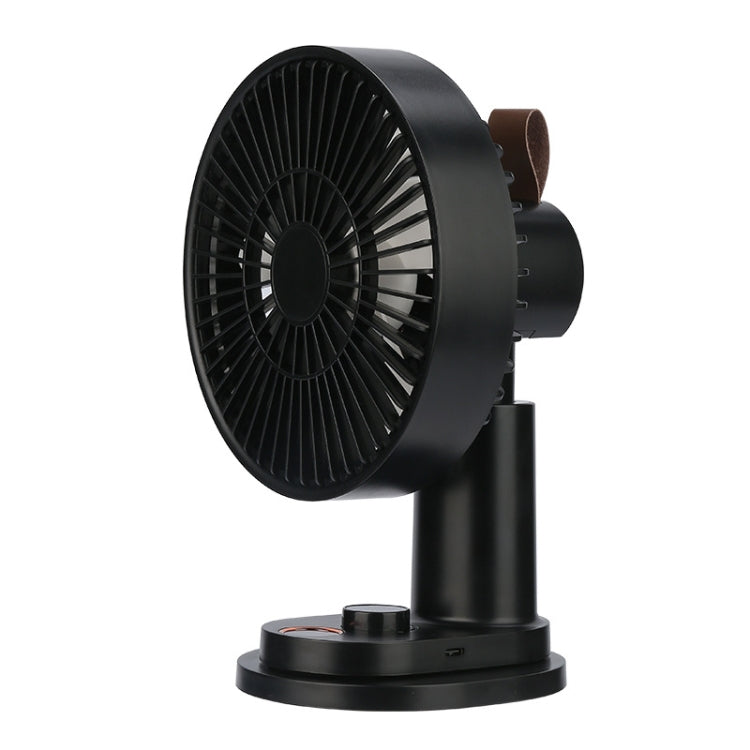 Ventilatore da tavolo ricaricabile USB con testa oscillante