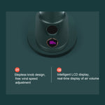 Ventilatore da tavolo ricaricabile USB con testa oscillante