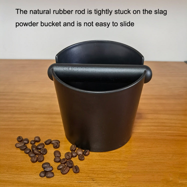 Secchio per fondi caffè in ABS con pad antiscivolo