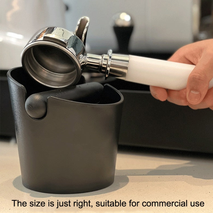 Secchio per fondi caffè in ABS con pad antiscivolo