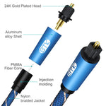 Cavo prolunga audio ottico digitale SPDIF maschio-femmina