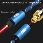 Cavo prolunga audio ottico digitale SPDIF maschio-femmina