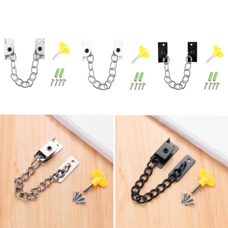 Limitatore finestra in acciaio inox con catena regolabile