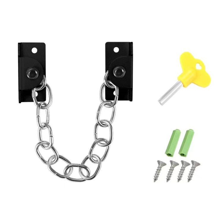 Limitatore finestra in acciaio inox con catena regolabile