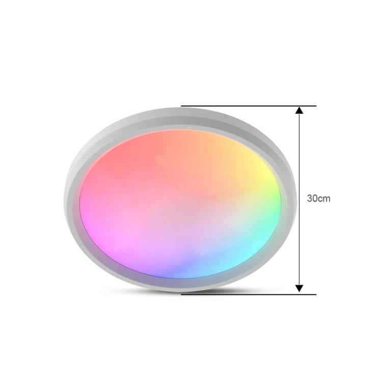 Plafoniera LED WiFi Bluetooth 24W con telecomando