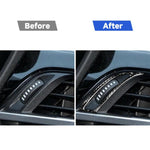 Adesivo manopola ventilazione BMW X1 F48 X2 F39 guida destra