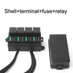 Cassetta fusibili elettromagnetica per auto 12V/24V 4Pin/5Pin