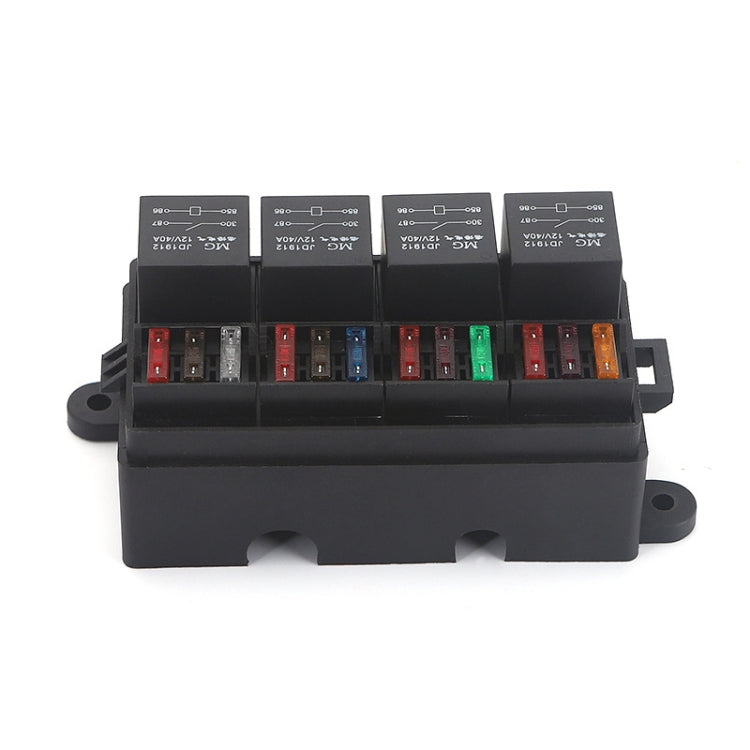 Cassetta fusibili elettromagnetica per auto 12V/24V 4Pin/5Pin