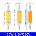 Lampada LED R7S COB dimmerabile in vetro 10W 20W
