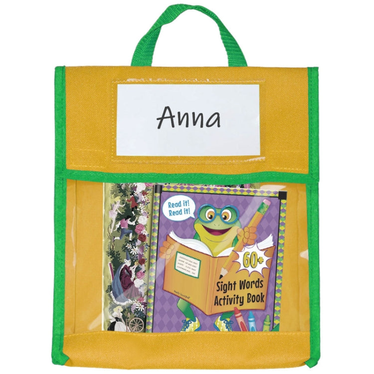 Borsa trasparente per bambini 32x25x4,5 cm