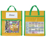 Borsa trasparente per bambini 32x25x4,5 cm