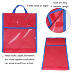 Borsa trasparente per bambini 32x25x4,5 cm