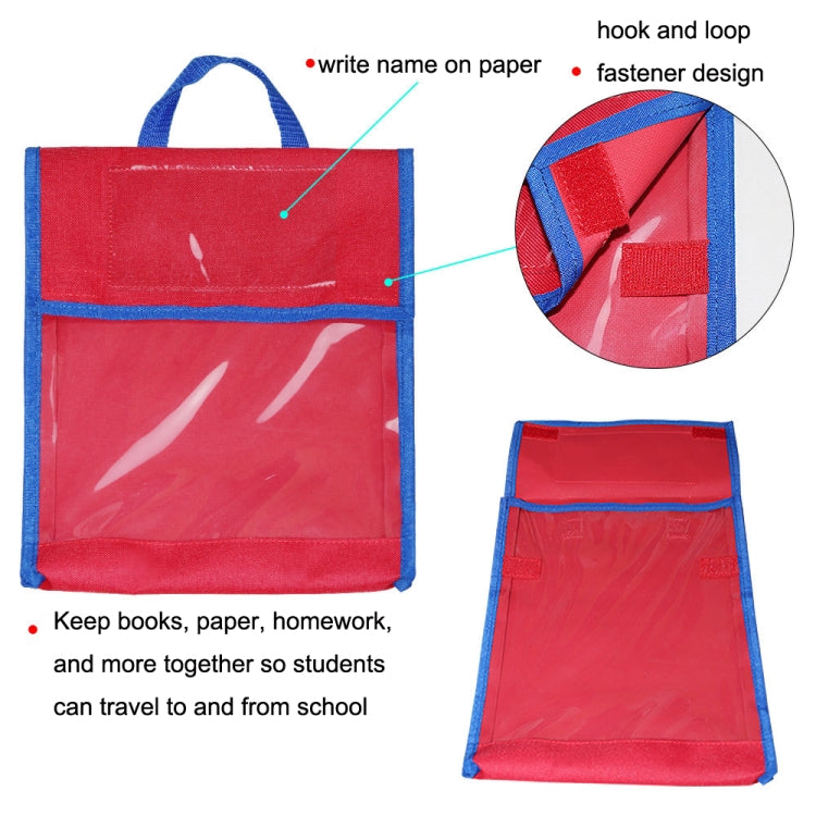 Borsa trasparente per bambini 32x25x4,5 cm