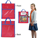 Borsa trasparente per bambini 32x25x4,5 cm