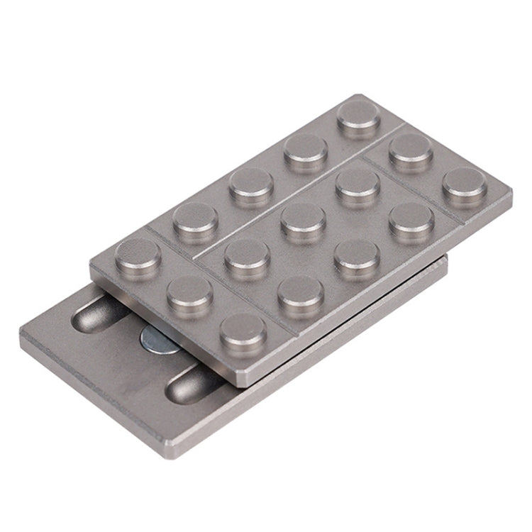 Giroscopio in acciaio inox con magneti antistress 40x24x8,5 mm