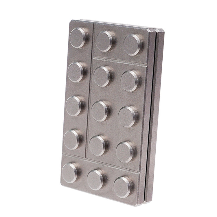 Giroscopio in acciaio inox con magneti antistress 40x24x8,5 mm