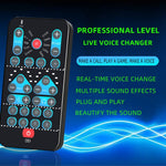 Scheda audio M10 Bluetooth con voice changer per live e karaoke - immagine 3