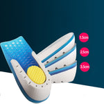 Sottopiede rialzato in silicone con assorbimento urti