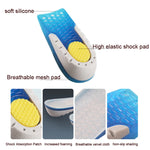 Sottopiede rialzato in silicone con assorbimento urti