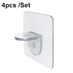 40 PCS Staffa per partizioni a strati per guardaroba portante semplice e solida, dimensioni:, Small 6cm, Large 7cm