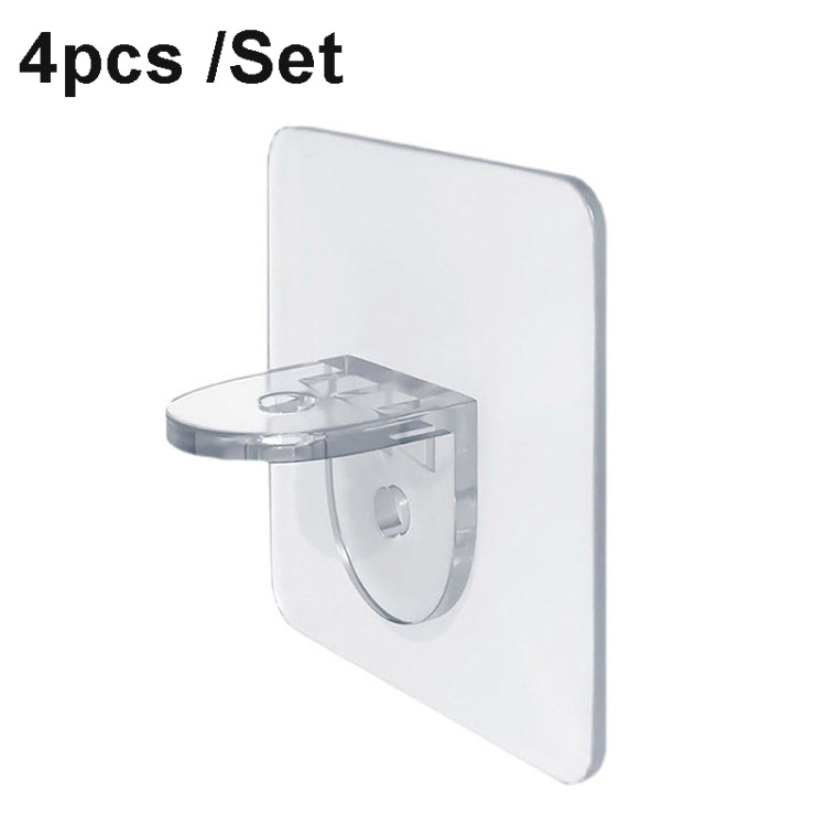 40 PCS Staffa per partizioni a strati per guardaroba portante semplice e solida, dimensioni:, Small 6cm, Large 7cm