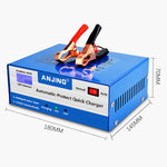 Riparatore batterie auto 12V/24V con caricabatteria 130W