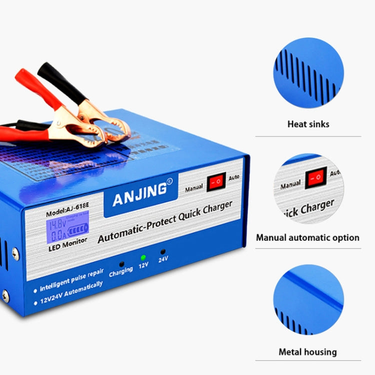 Riparatore batterie auto 12V/24V con caricabatteria 130W
