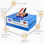 Riparatore batterie auto 12V/24V con caricabatteria 130W