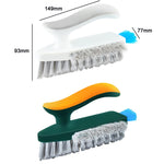 Spazzola pulizia fessure angoli bagno 17cm