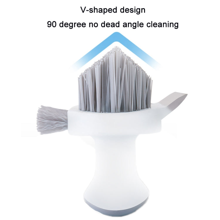 Spazzola pulizia fessure angoli bagno 17cm