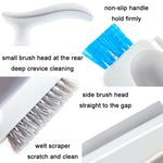 Spazzola pulizia fessure angoli bagno 17cm