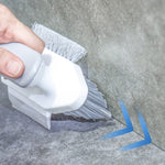 Spazzola pulizia fessure angoli bagno 17cm