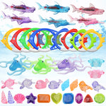 Giocattoli da piscina per immersioni set estivo bambini