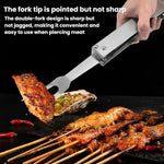 Set 3 in 1 pinze, coltello e forchetta in acciaio inox
