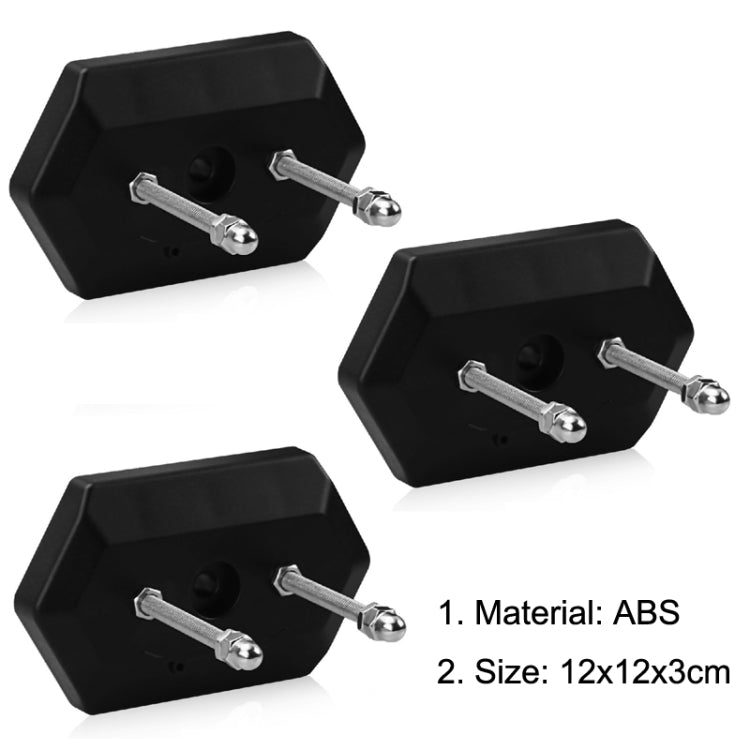 Supporto da parete per skateboard 2 pezzi in ABS