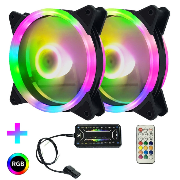 Radiatore CPU RGB con 1-8 ventole e telecomando