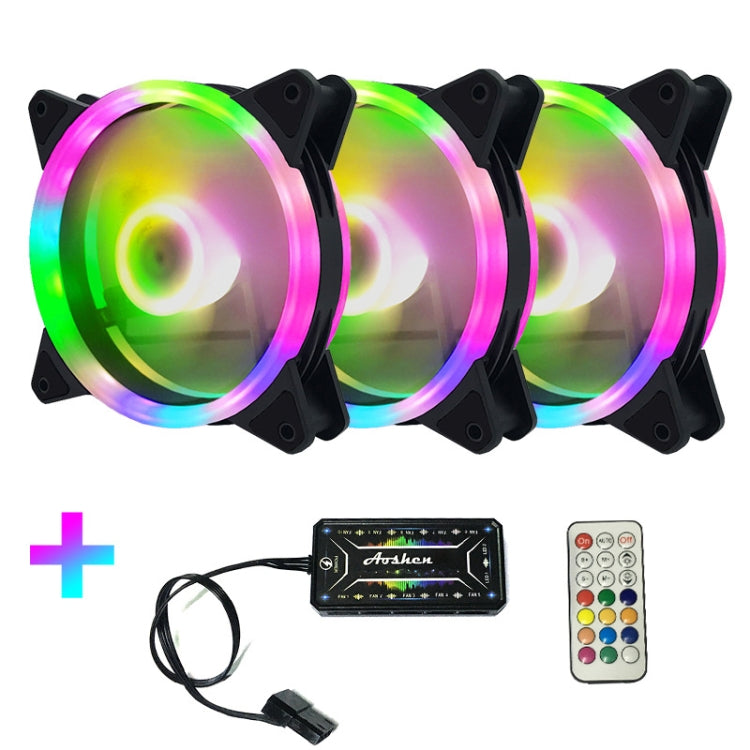 Radiatore CPU RGB con 1-8 ventole e telecomando