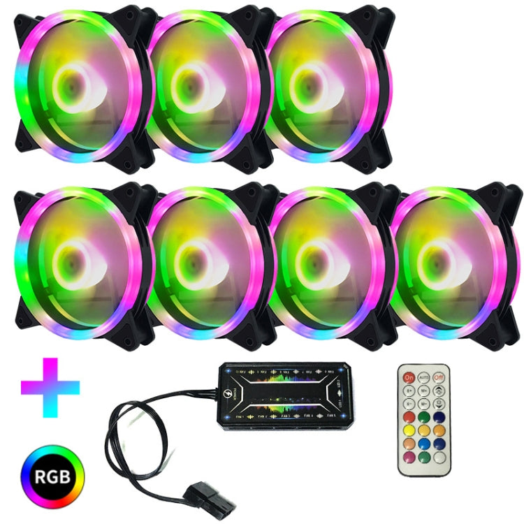 Radiatore CPU RGB con 1-8 ventole e telecomando