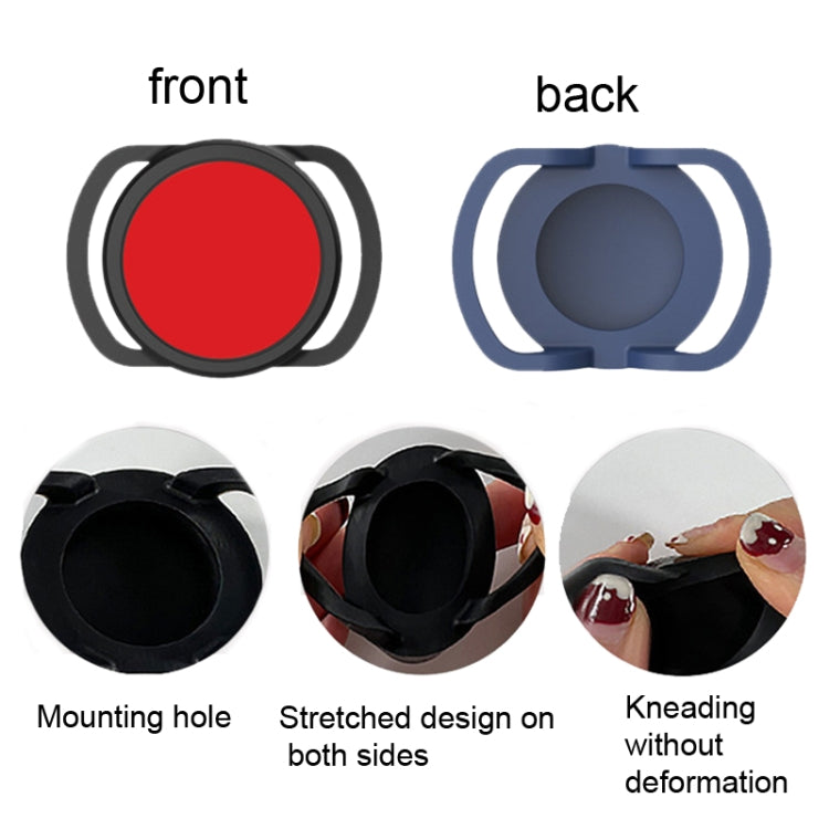 Custodia in silicone per AirTag 2 pezzi 24-30mm