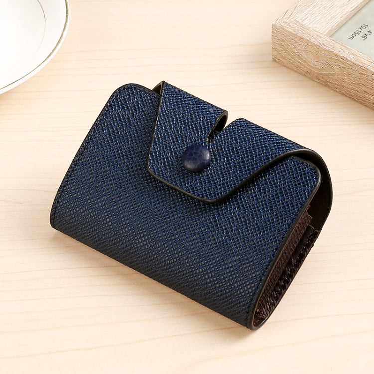 Porta carte in pelle PU con 10 slot e scomparti multifunzione