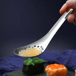 Cucchiaio scolapasta per caviale in acciaio inox 304