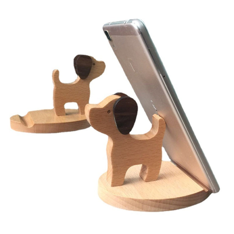Supporto cellulare in legno di faggio per dispositivi fino a 6,3"