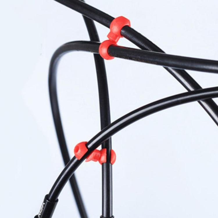 50 manette in plastica per cavo cambio bici