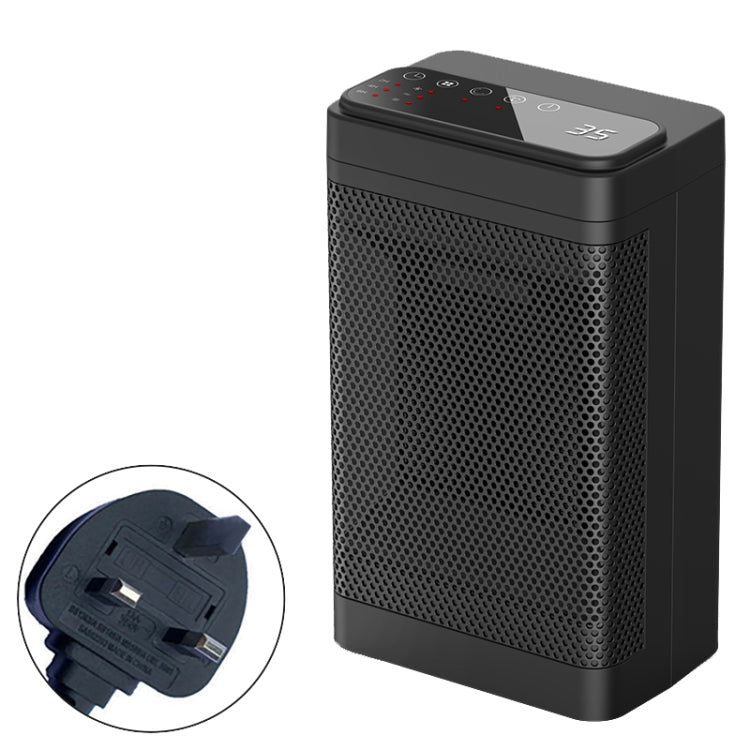 Riscaldatore elettrico da tavolo 1500W con telecomando touch