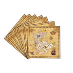 Set feste tema pirati con piatti di carta usa e getta